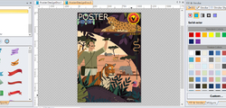 插画海报包装印刷设计软件Poster Designer 5.24