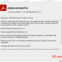 Acrobat Pro DC 2024.005.20414 x64直装直用版