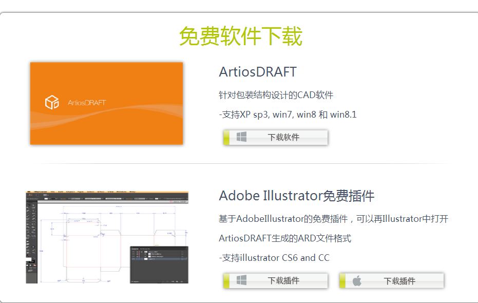 ArtiosDraft  针对包装结构设计插件{tag}(1)