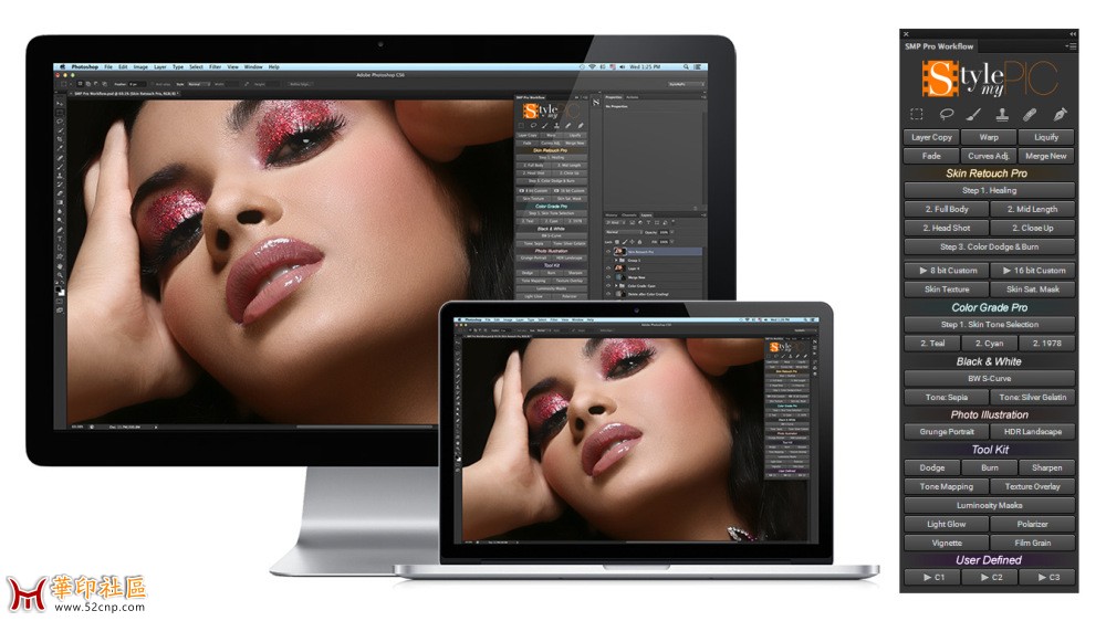 Style My Pic Pro Workflow Panel 2.0 for Photoshop cs-cc2015{tag}(1)