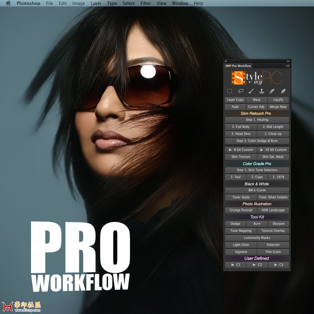 Style My Pic Pro Workflow Panel 2.0 for Photoshop cs-cc2015{tag}(2)