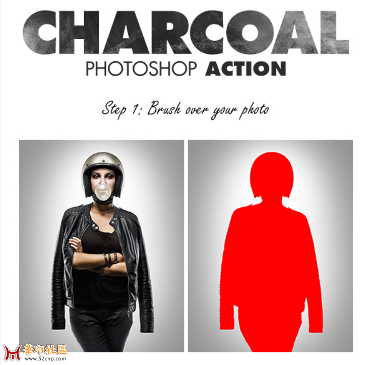 【PS动作】Charcoal Photoshop Action - GraphicRiver{tag}(1)