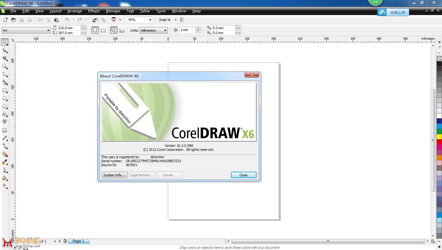 CorelDRAW X6.2 EN 英文单文件版本{tag}(1)