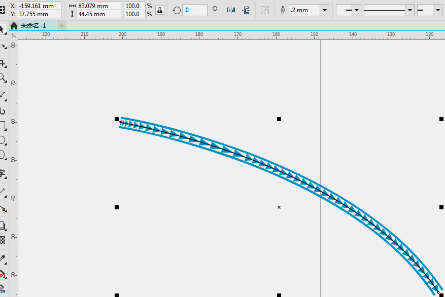 CDR艺术画笔怎么转曲线{tag}(1)