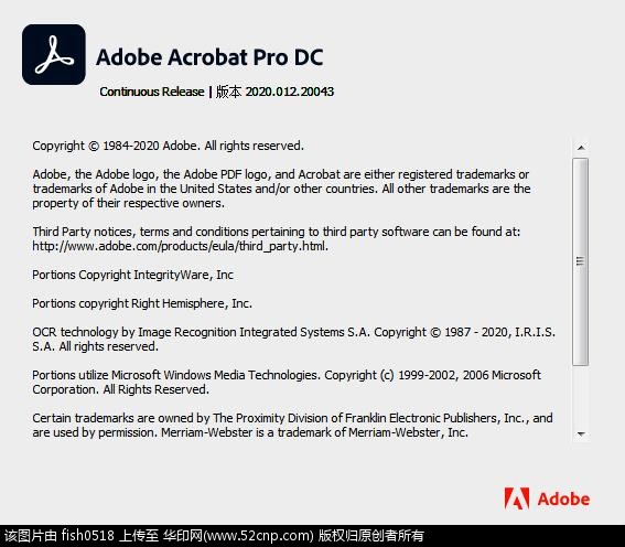 Adobe Acrobat Pro DC v2020.012.20043最新直装版{tag}(1)