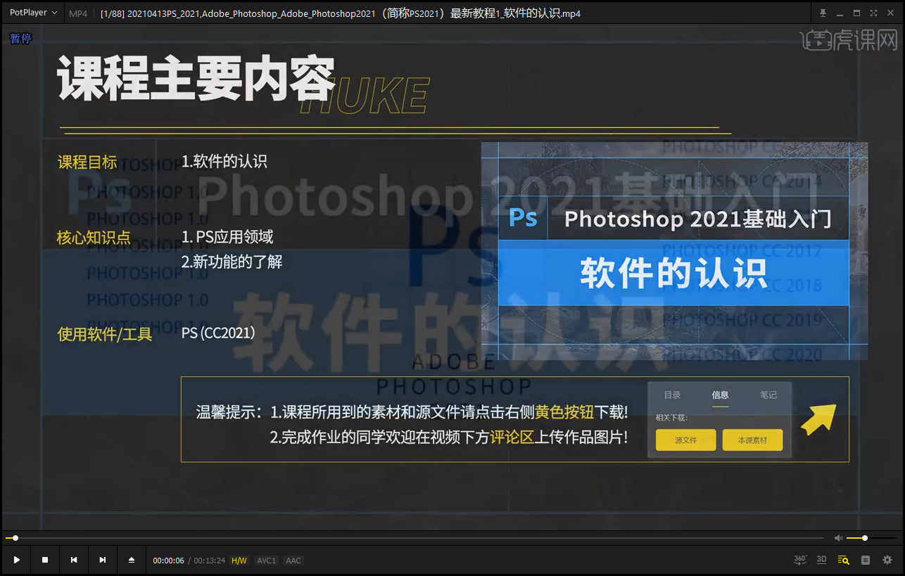 Adobe Photoshop 2021 零基础学习教程{tag}(1)