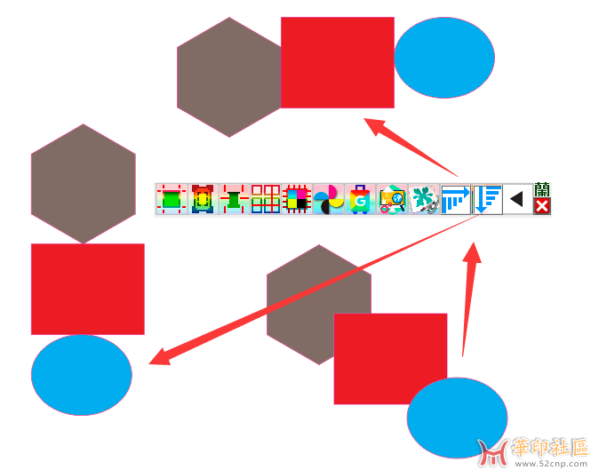 CorelDRAW 批量排序,自由设置间隔，最近更新支持X4{tag}(2)