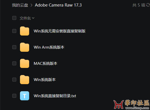 Adobe Camera Raw 17.3