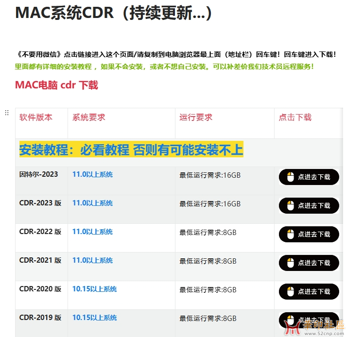 CDR 全套 x4-2024全版本 含苹果版本{tag}(3)