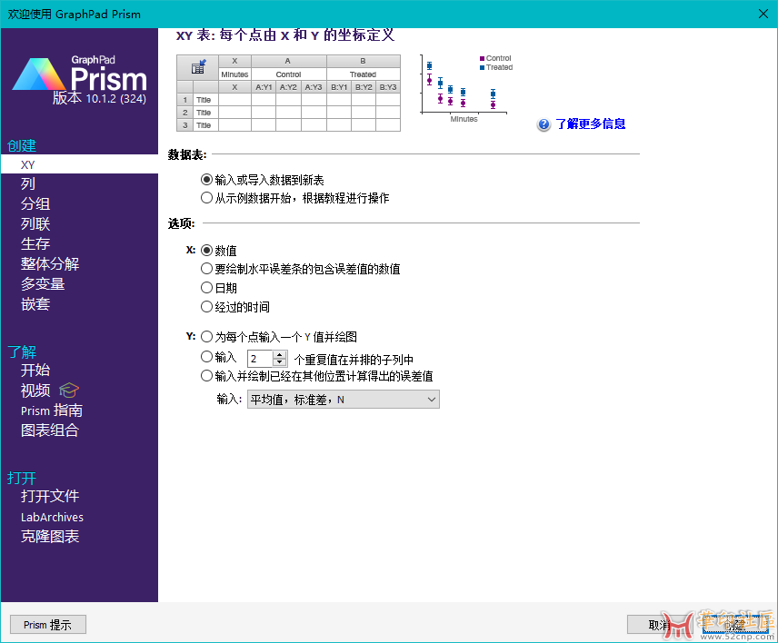 Graphpad Prism10.1中文版科学绘图软件 破解版安装包{tag}(1)