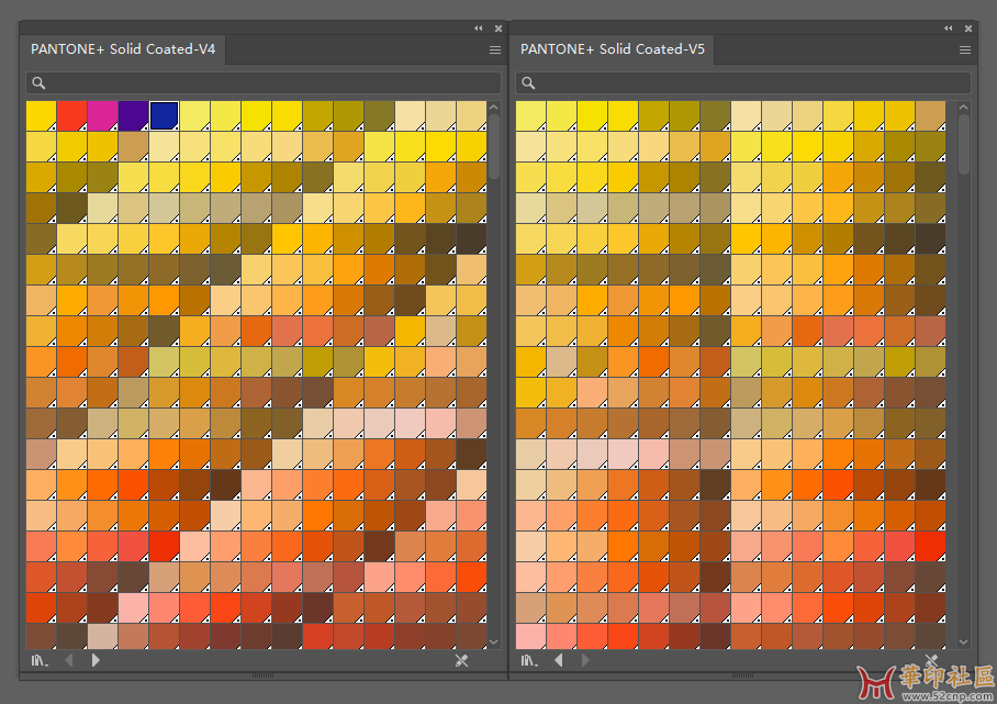 AI PANTONE色板 PANTONE+ Solid Coated-V4优化版{tag}(1)